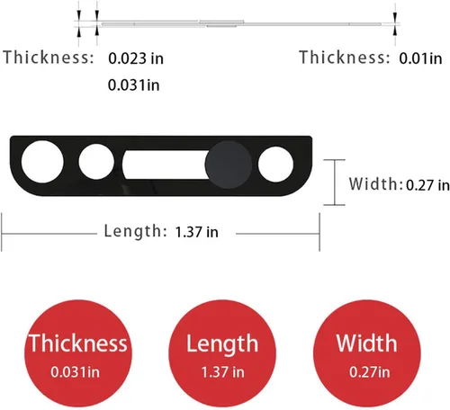 Vista 3 de Protector básico para cámara, cubierta de lente compatible con iPhone X/XS/XR/XS Max/11/11 Pro/11 Pro Max/12/12 Mini /12Pro /12Pro Max, protector