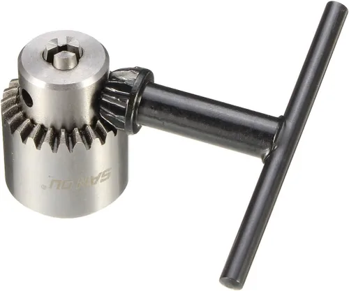Vista 5 de Yakamoz – Taladro manual portable, de 0.3 mm - 4 mm, de aluminio, mini taladro manual, eléctrico, PCB, con fuente de poder de 5 A y 10 micro brocas