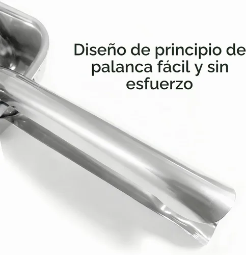 Vista 5 de Exprimidor de limón de acero inoxidable, exprimidor manual de limón cítrico de lima