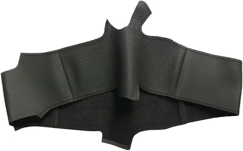 Vista 2 de Eiseng Funda de volante de cuero genuino para Mazda 3 2017 2018 / Mazda CX-5 Mazda 6 2017-2021 / CX-9 2016-2021 / CX-3 2019-2021 / Accesorios