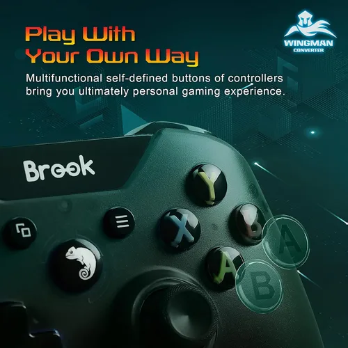 Vista 7 de Brook Wingman PS2 Converter - Wireless Version of PS4/3 to PS2/1, Retro Consoles Converter on PS2/ PS1/PS Classic Consoles, for PS Retro Consoles