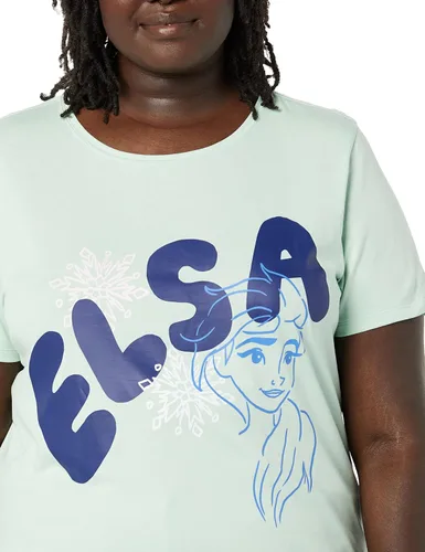 Vista 6 de Tienda Essentials Disney Marvel Star Wars Camiseta de manga corta con cuello redondo para mujer, paquete de 2