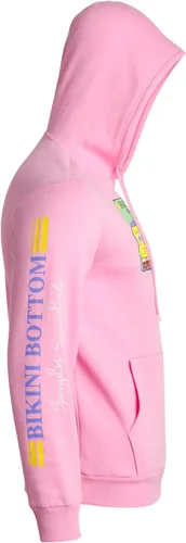 Vista 5 de Nickelodeon Sudadera unisex de forro polar Bob Esponja para hombre y mujer