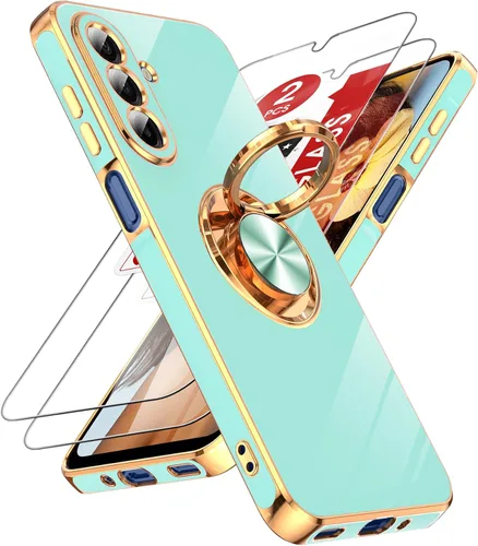 Vista 89 de LeYi Funda para iPhone XR: con Protector de Pantalla de Vidrio Templado [Paquete de 2] Soporte de Anillo Giratorio de 360°, Soporte Magnético