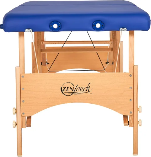 Vista 4 de Master Massage Brady - Mesa de masaje portátil, color azul cielo