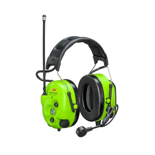 Vista 12 de 3M PELTOR WS LiteCom PRO III - Auriculares, casco duro adjunto, durabilidad de grado profesional, radio de comunicación bidireccional inalámbrica