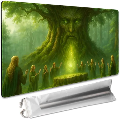 Vista 40 de Tapete de Juego de Mesa Premium de 24x14 pulgadas TCG Compatible con OCG CCG RPG MTG Tapetes de Juego, Alfombrilla de Ratón Tapete de Escritorio