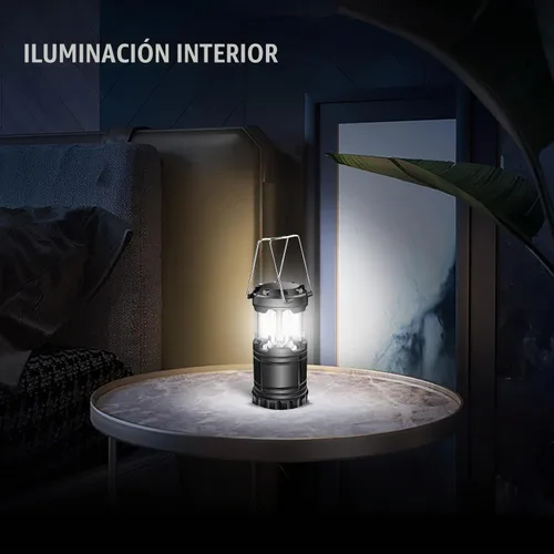 Vista 7 de EXTRASTAR Paquete de 2 luces LED operadas por batería, lámpara portátil de batería para supervivencia, linterna de camping impermeable, adecuada