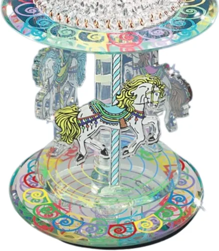 Vista 3 de Glass Baron Figura de carrusel