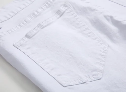 Vista 7 de Pantalón de jean elastizado ajustado moderno para hombre