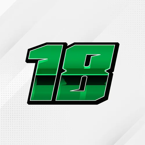 Vista 5 de MC MOTOPARTS 3 calcomanías de vinilo personalizadas con números de carreras, día de carreras, MX, Dirt Bike, Motocross de 7 pulgadas, 8 pulgadas, 9