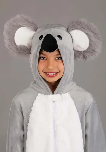 Vista 3 de Disfraz de Koala Tierno para Niños Multicolor