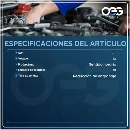 Vista 3 de Reproductor de partes de arrancador que se adapta a camión DODGE RAM CUMMINS DIESEL 1994-2002 5.9 l
