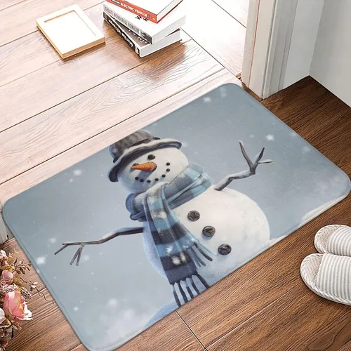Vista 14 de Tapete para puerta delantera, tapete de bienvenida con bonito estampado de cerdito, absorbente, antideslizante, tapete de entrada suave, lavable