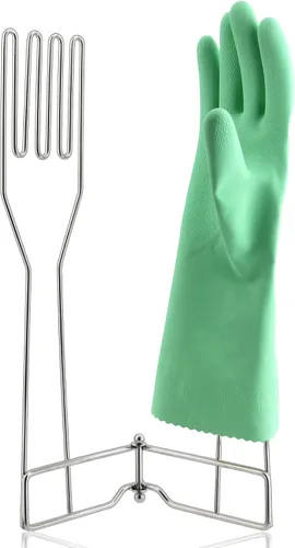 Vista 9 de Guantes de cocina Estante de secado, SUS 304 acero inoxidable plato guantes titular