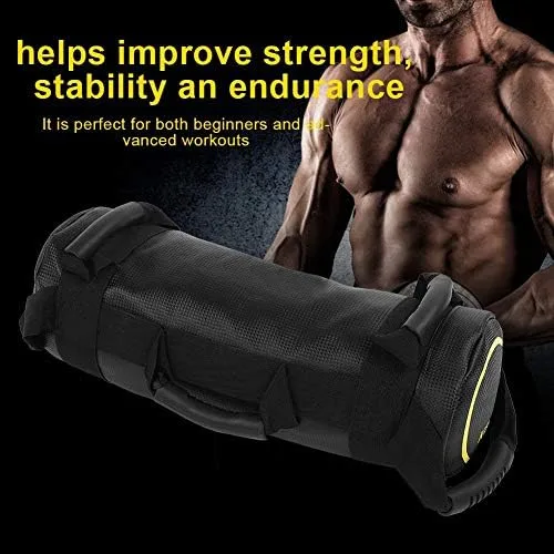 Vista 4 de VGEBY1 Bolsa de arena de levantamiento de pesas, paquete de bolsa de arena de fitness para entrenamiento resistente para mejorar la fuerza