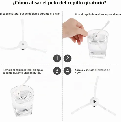 Vista 6 de Kit de accesorios de repuesto para Roborock E25 E4 S5 S6 E20 E35 C10 S50 S51