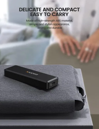 Vista 3 de iDsonix - Carcasa para disco duro M.2 SATA USB C 3.1 Ultra Speed Externo HDD Caddy sin herramientas para UASP, SATA HDD/SSD adecuado para routers