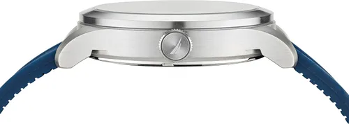 Vista 2 de Nautica Point Loma Reloj de cuarzo japonés de acero inoxidable con correa de silicona, azul, 20 (modelo NAPPLS013)