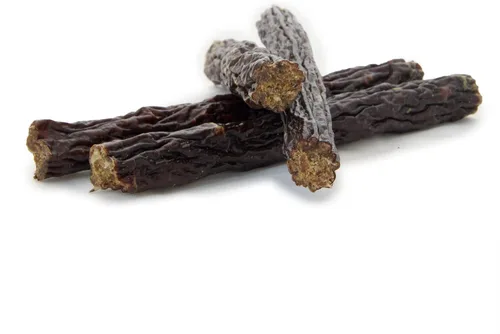 Vista 2 de Lucky Premium Treats Lucky Shorty Slims - Golosinas para perros de carne de res y palitos crujientes para masticar con carne de res real para perros