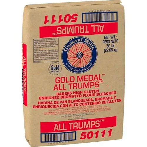Vista 4 de General Mills Gold Medal All Trumps Harina alta en gluten, 50 libras
