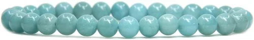 Vista 35 de Angelstones Gemstones 6mm Round Beads Healing Crystal Bracelet for women Amatista