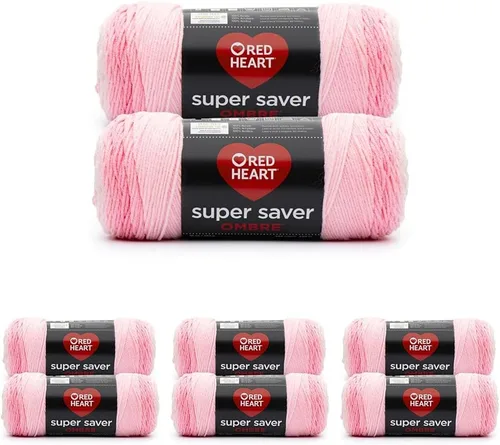 Vista 106 de Red Heart Super Saver Jumbo Ovillo de lana, Amatista