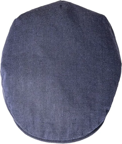 Vista 5 de BOTVELA Sombrero de verano transpirable para hombre de lino con hiedra plana