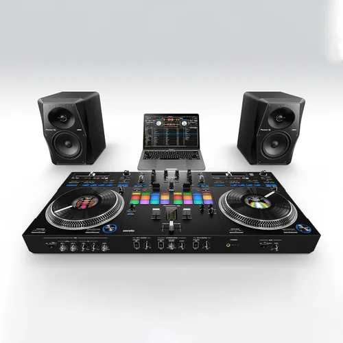 Vista 10 de Pioneer DJ DDJ-REV7 Controlador de DJ Serato de 2 decks