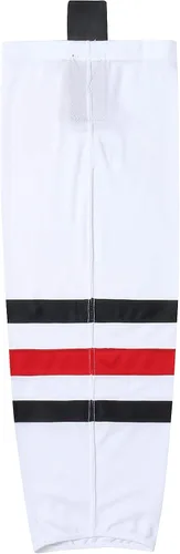 Vista 2 de EALER HS100 Series Team Color Dry Fit Calcetines de hockey sobre hielo para niños jóvenes a adultos mayores y jóvenes a adultos