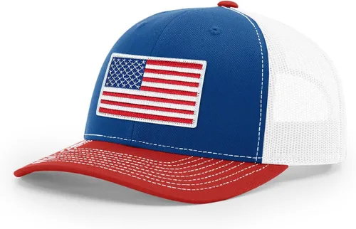 Vista 329 de Joe's USA Richardson 112 - Gorras de camionero con parche gráfico personalizado - Gorras estructuradas de cinco y seis paneles Richardson Premium