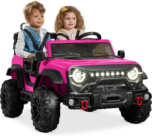 Vista 11 de Best Choice Products - Coche de paseo para niños de 12 V con control remoto Negro