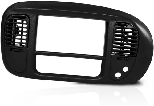 Vista 28 de GRAND ORANGE Cubierta de bisel del panel de instrumentos del tablero Compatible con Chevy Chevelle El Camino 1968 Sin aire Negro