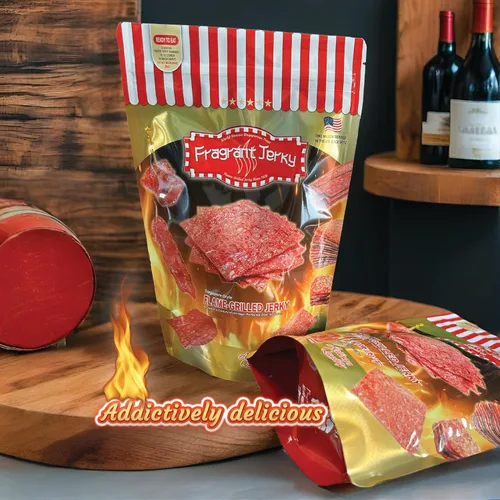 Vista 4 de VP #3 Carne seca de res de 12 onzas (sabor a pimienta negra, 4 onzas, sabor picante de carne de res 4 onzas), sabor original de 4 onzas; a