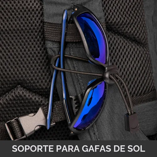 Vista 4 de Xelfly Mochila de baloncesto con compartimento para pelotas