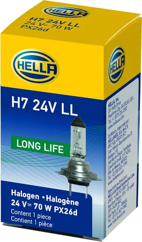 Vista 9 de HELLA - Foco de alto rendimiento H7 de 2.0 TB, 12 V, 55 W, paquete de 2