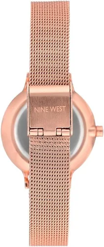Vista 3 de Nine West - Reloj de brazalete de malla para mujer