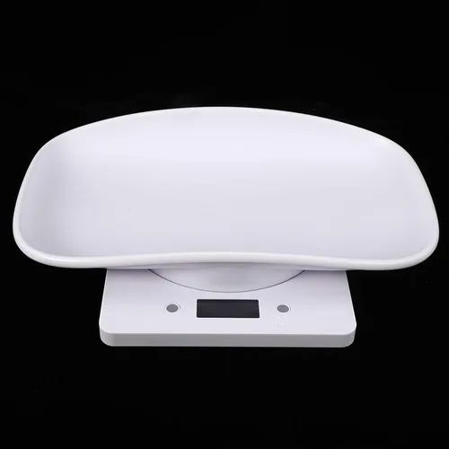 Vista 7 de Báscula digital de 0.04 oz-22.0 lbs, escala electrónica LCD, alta báscula multifuncional para mascotas con plástico sin almohadilla deslizante