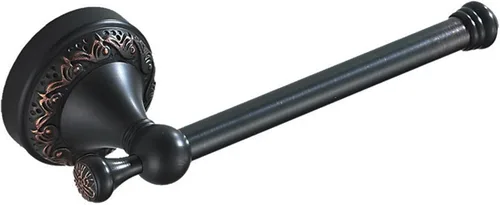 Vista 10 de Barra doble para toallas de bronce aceitado frotado de latón, ajustable de 15.5 a 27.5 pulgadas, soporte de barra para toallas de baño para portador
