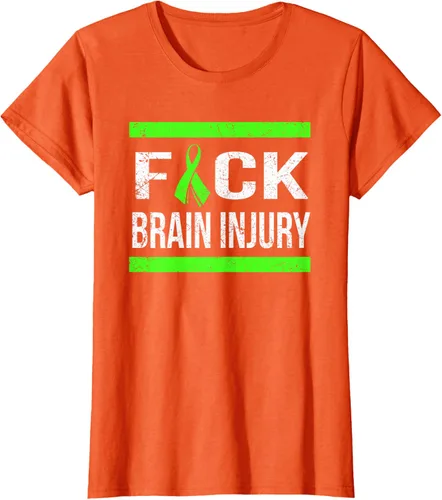 Vista 63 de Apoyo Daño cerebral Concienciación T Shirt, mujer L, Asphalt Negro