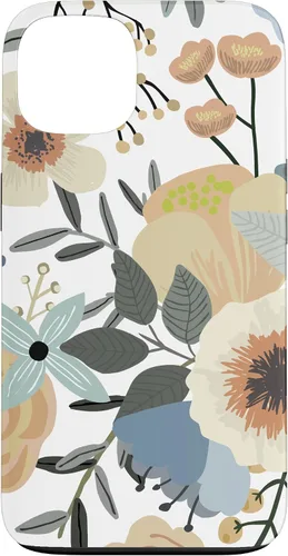 Vista 7 de iPhone 16 Boho Wildflower Garden Earth Tone Botanical Floral Pattern Case