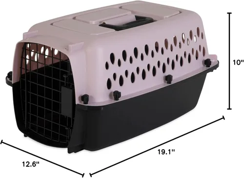 Vista 6 de petmate Fashion Vari Kennel, hasta 10lbs, Pearl Breeze/black