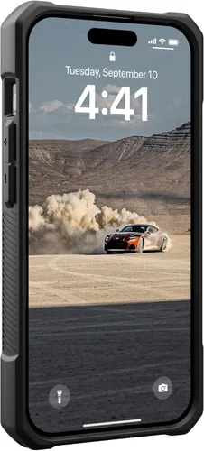 Vista 8 de URBAN ARMOR GEAR UAG Funda [versión actualizada] compatible con iPhone 15 Pro de 6.1 pulgadas, fibra de carbono Monarca, resistente, resistente