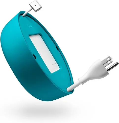 Vista 4 de Quirky Powercurl V2 POP - Organizador de cables de 60 W, color verde (PPRCP-60GN)