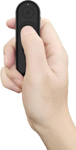 Vista 6 de Lenovo Mando a distancia portátil recargable de presentación, inalámbrico, Bluetooth, puntero digital, ligero, rango de 30M, negro