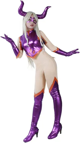 Vista 4 de miccostumes - Disfraz de cosplay para mujer con cuernos de espuma