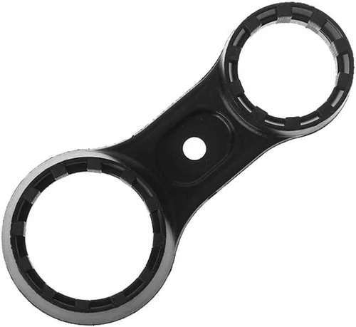 Vista 2 de Tookie Llave de bicicleta, llave de reparación de horquilla delantera de doble cabeza, llave de bicicleta, para SR Suntour XCT XCM XCR