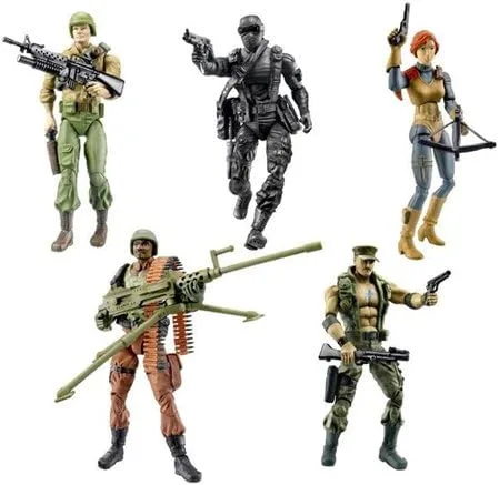 Vista 2 de Hasbro GI Joe 25 Aniversario Joe 5-Pack
