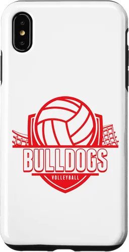 Vista 11 de Bulldogs Volleyball Back to School Spirit R Case for iPhone XR