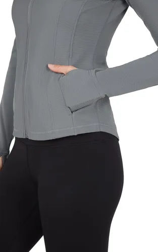 Vista 29 de Interlink Ribbed Princess Seam Performance Jacket